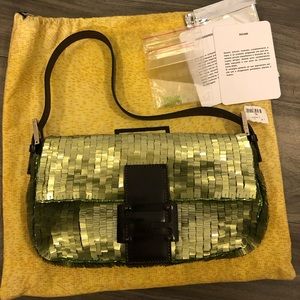 Authentic fendi baguette